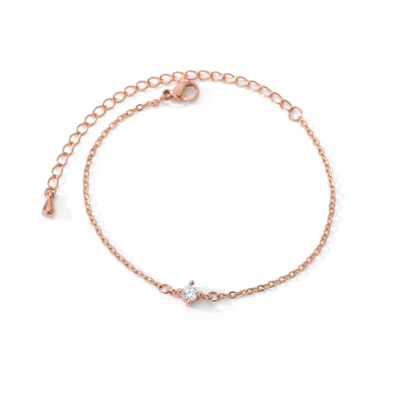 Pulsera con piedra de circón