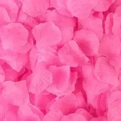 Pétalos de rosa artificiales