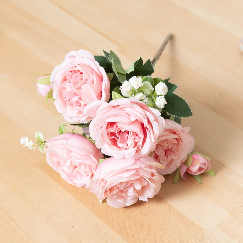 Rosas de seda
