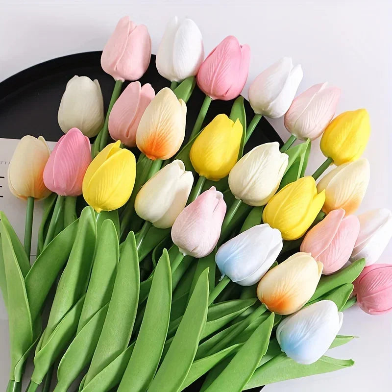 Ramo de tulipanes inmortales