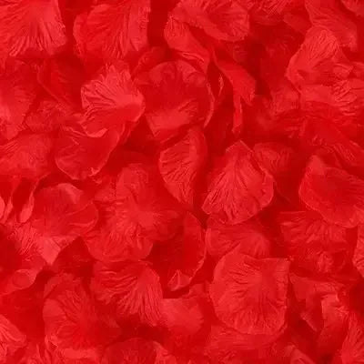 Pétalos de rosa artificiales
