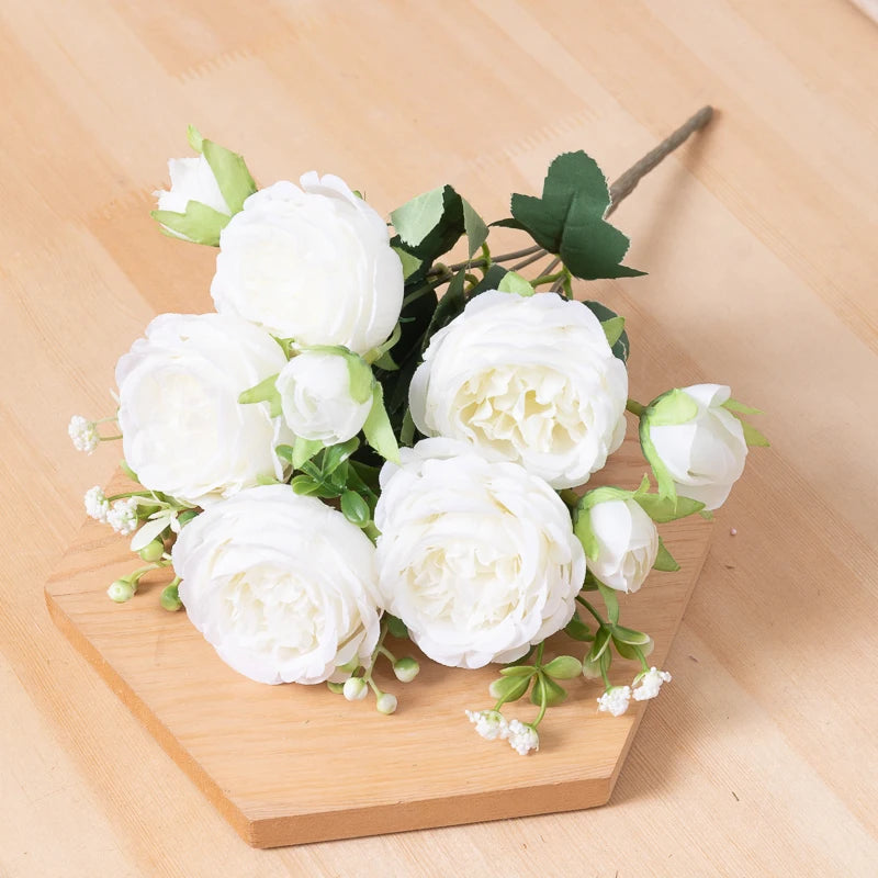 Rosas de seda
