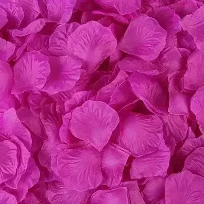 Pétalos de rosa artificiales