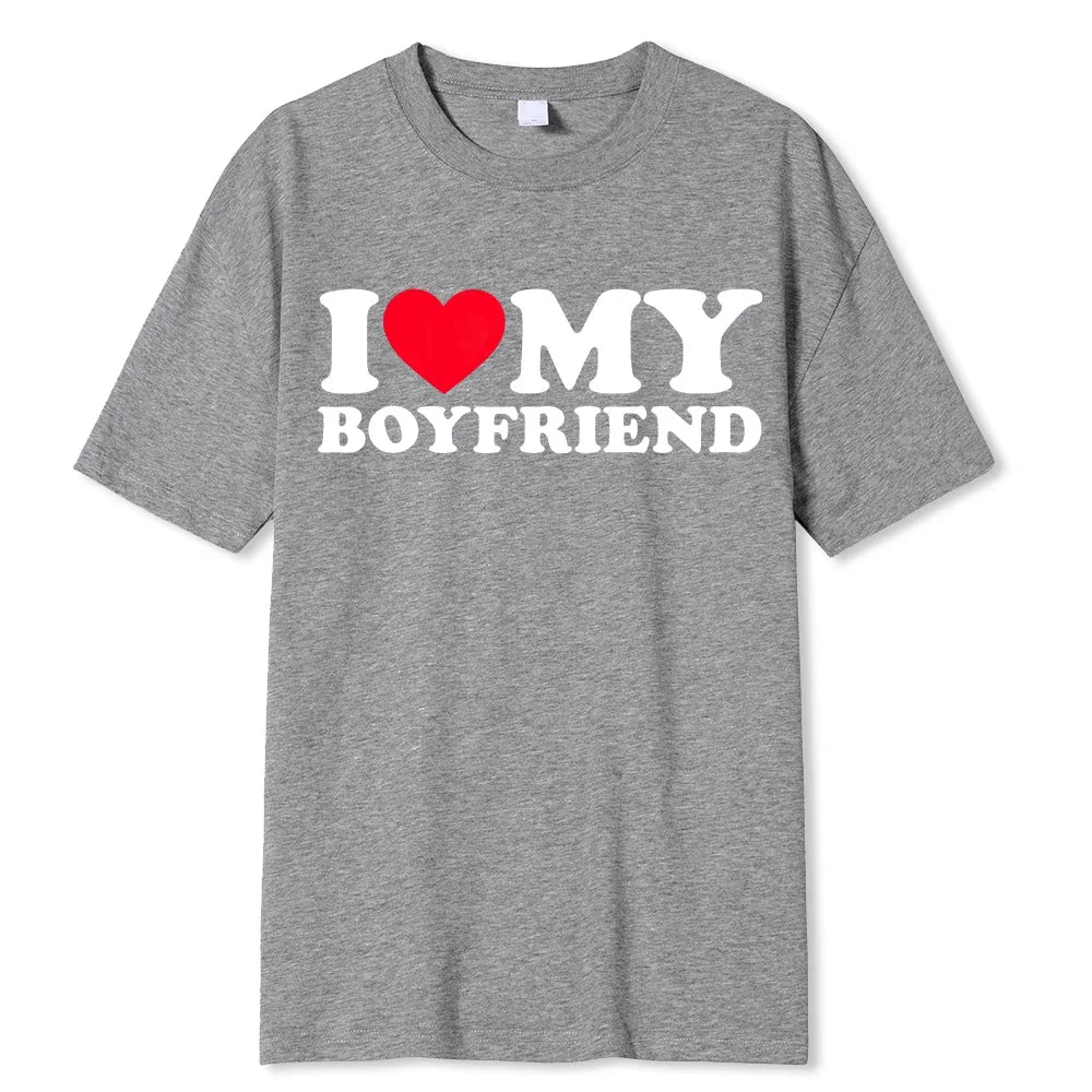Camisetas "I LOVE MY BF/GF"