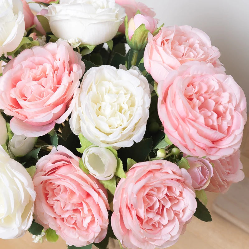 Rosas de seda
