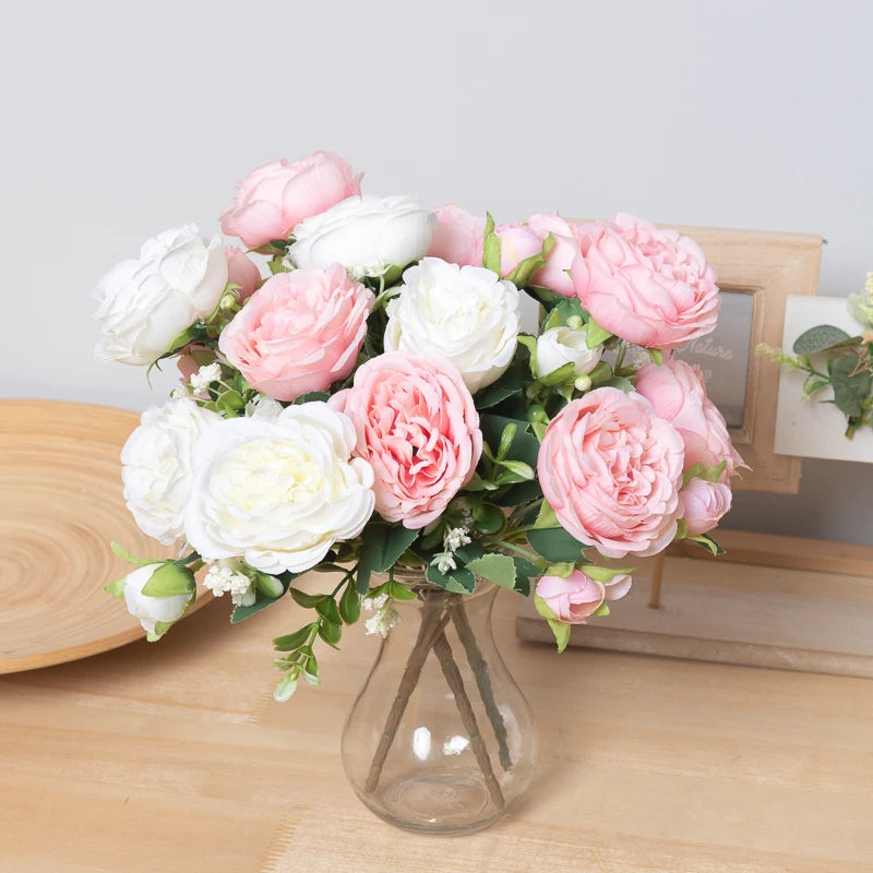 Rosas de seda
