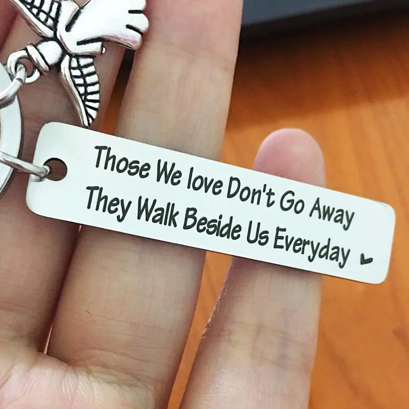 Llavero con texto personalizable