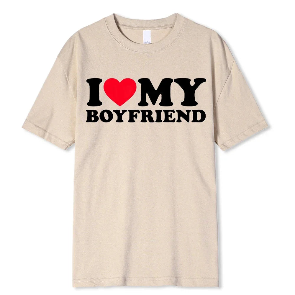 Camisetas "I LOVE MY BF/GF"